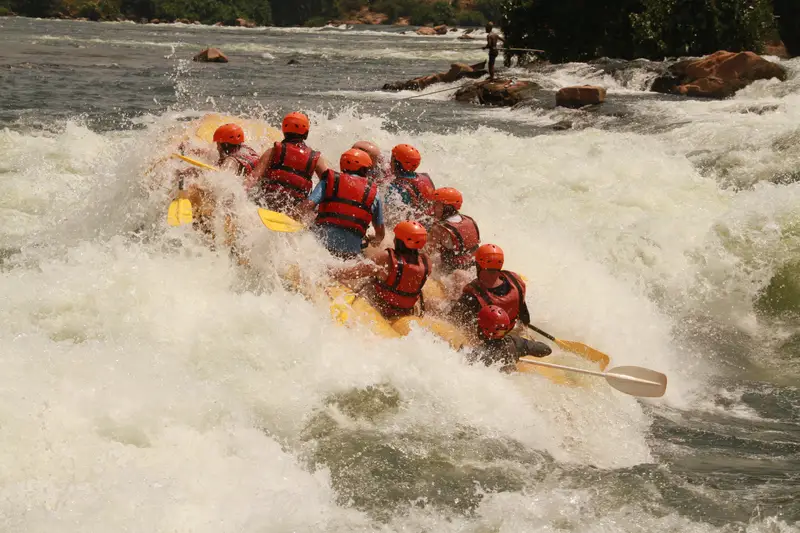 white water rafting in Uganda