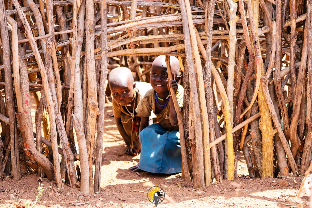 Karamojong children
                              