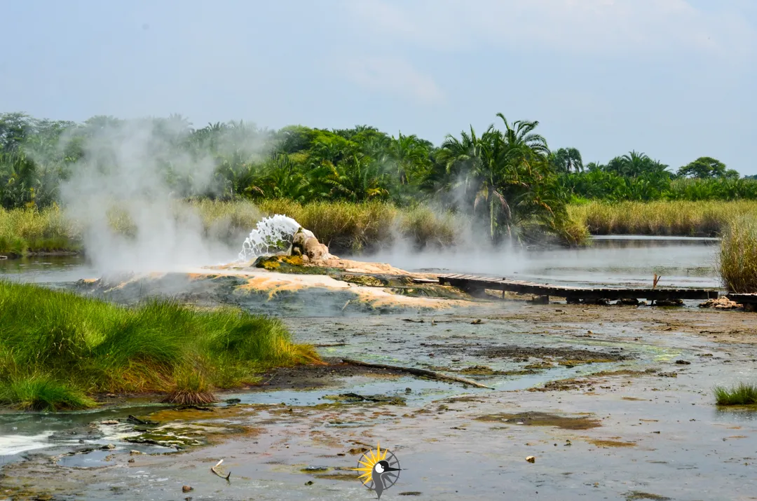 hot springs in Semliki national park